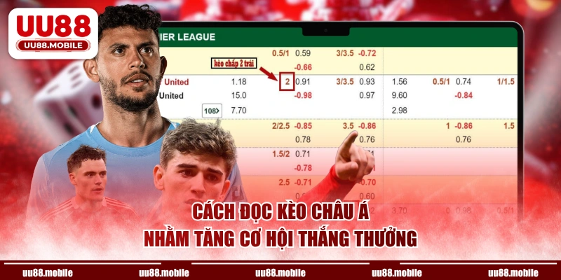 Cách đọc kèo Châu Á nhằm tăng cơ hội thắng thưởng